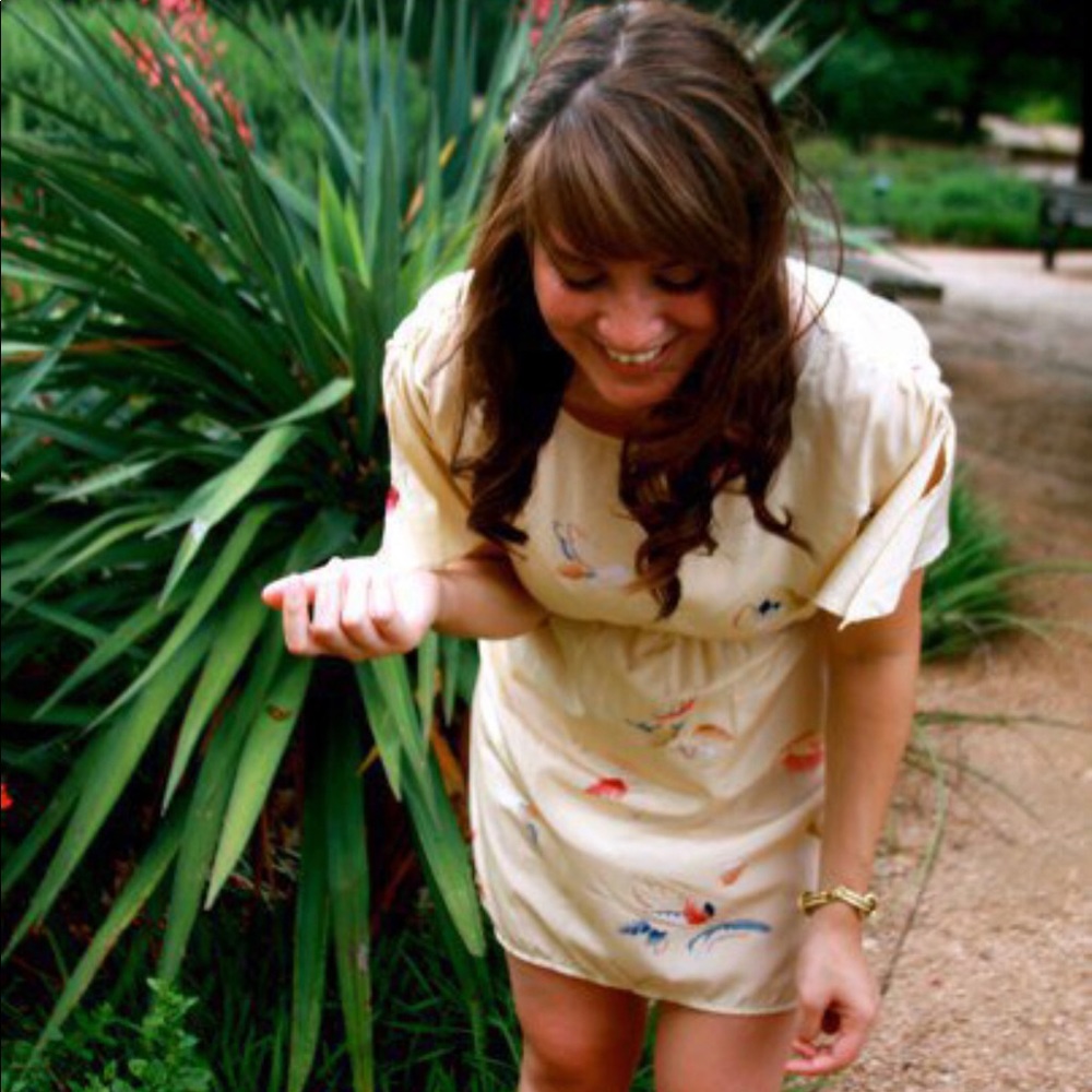 Vintage cream dress